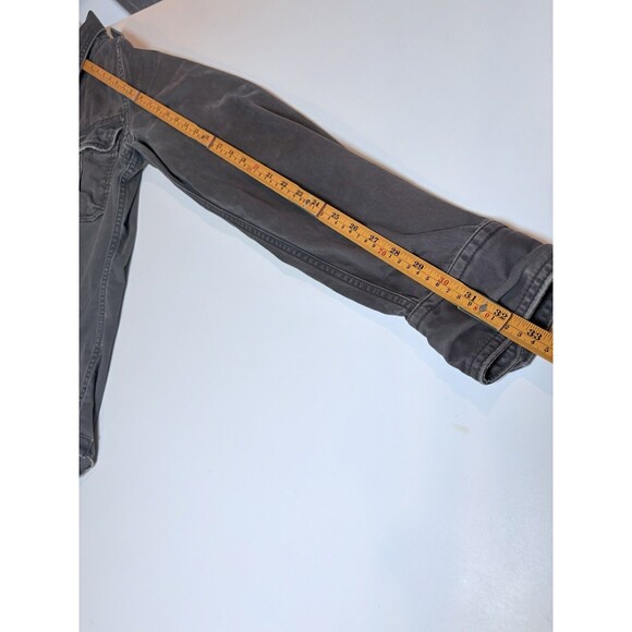 Abercrombie & Fitch Men's Size Large Muscle Button-Up Long Sleeve Shirt Jacket - Picture 4 of 11